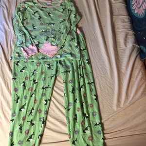 Disney Large Green & Pink Tinkerbell Set